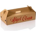 Koli Kutu Gelsin Lahmacun Kutusu 40X20X10CM (50ADET)