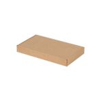 Kolici 28x16x3,5cm Kilitli Kutu -Kraft 10'lu