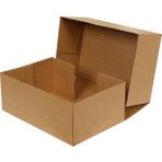 Kolici 35x24x14cm E-Ticaret Kargo Kutusu [4 Nokta] -Kraft 25'li