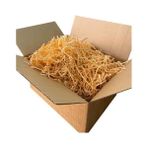 Kolici Zikzak Kırpık Kağıt Dolgu Malzemesi - Somon - 1 Kg