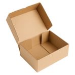 Koliciabla 17,5X13,5X7,5 cm Kraft E-Ticaret ve Kargo Kutusu - Mum, Sabun ve Kahve Kutusu - Kahverengi - 1 Adet