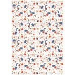 Koliciabla Geometrik Bauhaus ve Modern Şekiller Desenli Pelur Kağıt (32x45 cm) - 100 Adet Mimari Denge - Kuşe Kağıdı - 35x50