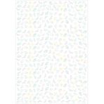 Koliciabla Renkli Çizgisel Hayvan Desenli Pelur Kağıt (32x45 cm) - 100 Adet Neşeli ve Sanatsal - Kuşe Kağıdı - 35x50