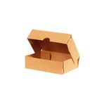 Kolicim 14x10x4cm Kutu - E-ticaret Kargo Kutusu - 4 Nokta Kutu - 0,2 Desi Kutu - Kraft - 25 Adet