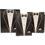 KOLİX 3'lü Set Siyah Damat Bohça Kutusu