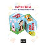 KOLİX Doyur Beni Hayvanlar Kutu Seti Etkinlik Kutusu Oluklu Mukavva Eğitici Oyuncak SET Kutu KOLİXBESLEBENİHYVN001