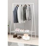 Kollektiv Home Ayaklı Askı Konfeksiyon Askısı 2 Raflı 148 X 66 cm