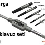 KOLLU KLAVUZ TERS DİŞ AÇMA KILAVUZU 6 PARÇA KLAVUZ TAKIMI TERS EKONOMİK
