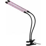 Kollu LED Bitki Yetiştirme Lambası – Tam Spektrum Grow Light, 3/9/12 Saat Zamanlayıcı, 5 Kadem