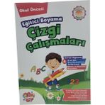 Koloni Kitap Eğitici Boyama Çizgi Çalışmaları
