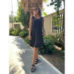 Kolsuz Bürümcük Basic Mini Elbise