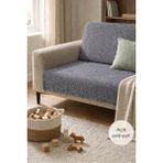 Koltuk Örtüsü 175X215 cm – Kaymaz Şönil Kumaş, Yıkanabilir Çekyat & Kanepe Örtüsü (Bej / Krem / Taş / Gri / Vizon) - 175 x 215 cm - Antrasit