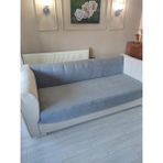 Koltuk Örtüsü Damaks Kaymaz Sünger Zemin (170 x 210) - 02 - Gri - 170 x 210 cm
