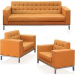 Koltukstilim Terza Üçlü Ofis Koltuk Takımı - Renkli