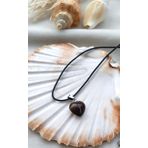 Kolye Gerdanlık Yoga Reiki Doğal Kalp Dumanlı Kuvars Taşı Genç Kadın Takı Hediye