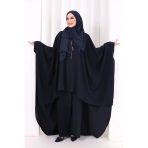 Kolyeli Tunik Pantolon Takım 8026 Lacivert