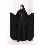 Kolyeli Tunik Pantolon Takım 8026 Siyah