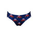 Kom 1M12MCEY201.007-C00121 Crossy Araba Baskı Erkek Çocuk Slip Mayo