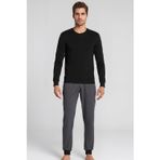 Kom 1U11CPEK261.003-C00207 Brook Bisiklet Yaka Erkek Pijama Takımı