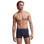 KOM 2 Adet Pamuklu Modal Likralı Boxer, M, LK.02.10.LL.074, Lacivert, erkek