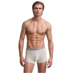 KOM 2 Adet Pamuklu Modal Likralı Boxer, S, LK.02.10.LL.074, Gri, erkek