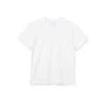 Kom Antonio V Yaka Erkek Üst Ve T-Shirt, Beyaz (Beyaz Beya), S (Üretici Ölçüsü: S)