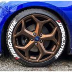 Kom Bridgestone Beyaz Kalıcı Lastik Yazısı Bridgestone Sticker 8 Kit Büyük Boy - Siyah - Bu set 14" 15 "16" 17 "18" 19 "20" 21 "22" Lastikler İçin Uyumludur
