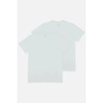 Kom Eduardo Bisiklet Yaka 2'li Erkek T-Shirt, %100 Pamuklu Bisiklet Yaka Kısa Kol T-Shirt - Çok Renkli - Standart