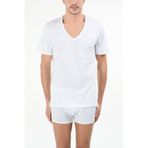 KOM ERKEK ENRICO 2LI T-SHIRT BEYAZ 3XL