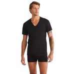 KOM ERKEK ENRICO 2LI T-SHIRT SİYAH S