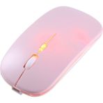 Kom FC-M08 Kablolu Kablosuz Ergonomik Ofis Mouse - Pembe