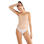 KOM Kadın Ten Basic Top Pamuklu Atlet BA0636201 TEN 2XL