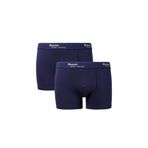 KOM Modal Kumaş Pamuklu Likralı 2'Li Boxer, M, KQ.O.1K.M2.K2, Lacivert, erkek