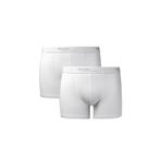 KOM Modal Kumaş Pamuklu Likralı 2'li Boxer, S, KQ.O.1K.M2.K2, Beyaz, erkek