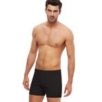 KOM Penye Boxer 4'lü Paket, S, 31910015, Siyah, erkek