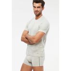 KOM Penye Likra Compact Kısa Kol 0-Yaka T-Shirt 2 Li, XL, TYBjamestshirt1050511505, Grimelanj, Erkek