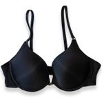 Kom Simple Push Up Sütyen Siyah - 80 - B