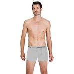 Kom Tıght 2Lı Boxer Erkek İç Çamaşırı Ve Giyim, Gri (Grı Grı), M (Üretici Ölçüsü: M)