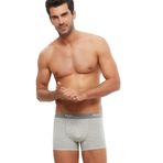 Kom Tıght Pamuklu Gri Erkek Boxer, S