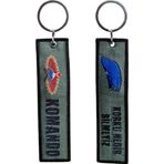 Komando Nano Örme Anahtarlık - Kumaş Anahtarlık - Mavi Bere - Korku Nedir Bilmeyiz