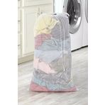 KOMANDO PAZARI 1 Adet Çamaşır ve perde Yıkama Filesi Ipli 50x60 Cm (büyükboy)