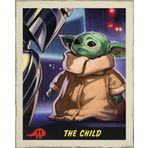 Komar Star Wars Mandalorian The Child Trading Card | Baby Yoda, Dekorasyon, Duvar Resmi, Poster, Sanat Baskısı | Boyut 30 x 40 cm | Çerçevesiz | WB-SW-014-30x40, Renkli