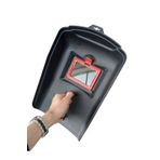 KOMARK EL TİPİ PLASTİK KAYNAK MASKESİ