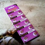 Komax Button Alkalıne Battery Ag Seria Ag 2 Pil Lr 726 Pil Sr 396 Pil 396 A Pil Saat Pili Yedek Pil - 10'lu
