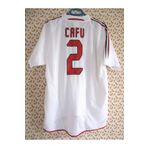 kombinezyum 2003-04 İsimsiz AC Milan Away Shirt OPEL #2 CAFU Yetişkin Forması