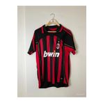 kombinezyum AC Milan Retro 2005 2006 #11 CRESPO Baskılı Forması (Kırmızı/Siyah)