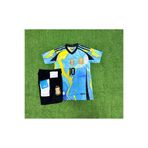 kombinezyum Arjantin 2024/25 Yeni Sezon Lionel Messi Özel Konsept Forması 4'lü Set (BlueYellow )