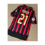 kombinezyum Milan Özel Tasarım PİRLO 21 Retro Forma Kırmızı/siyah