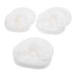 KOMBIUDA 1 Set Yumuşak Silikon Kulak Modeli: Doğru Uygulama İçin Gerçekçi Kulak Modeli - Piercing Uygulaması İçin Esnek İnsan Kulak Kalıbı (sağ)