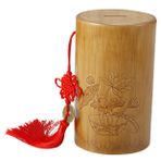 KOMBIUDA bambu kumbara domuzcuk basit dekoratif retro büyük Depolamak nakit kavanoz madeni para kavanozu para kavanoz nakit bambu para bankası piggy banka oyuncağı antik kumbara Metal